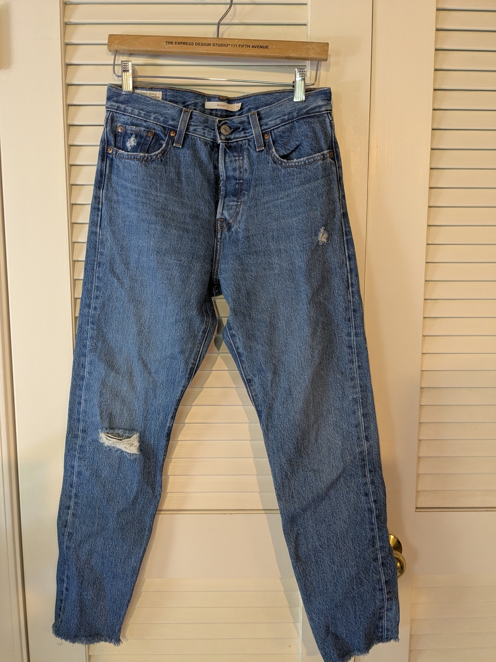 Levis Wedgie Strait Leg Jeans